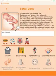 womanlog pregnancy calendar ipad bildschirmfoto 2