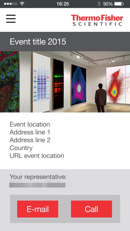 Thermo Fisher Scientific Event App