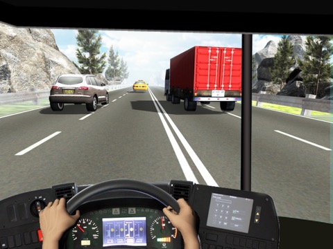 Racing In Bus - Traffic Racerのおすすめ画像2