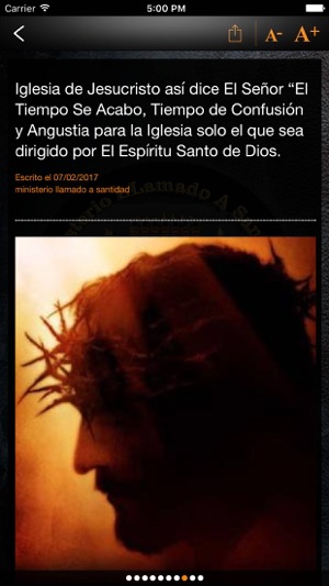Ministerio Llamado a Santidad
