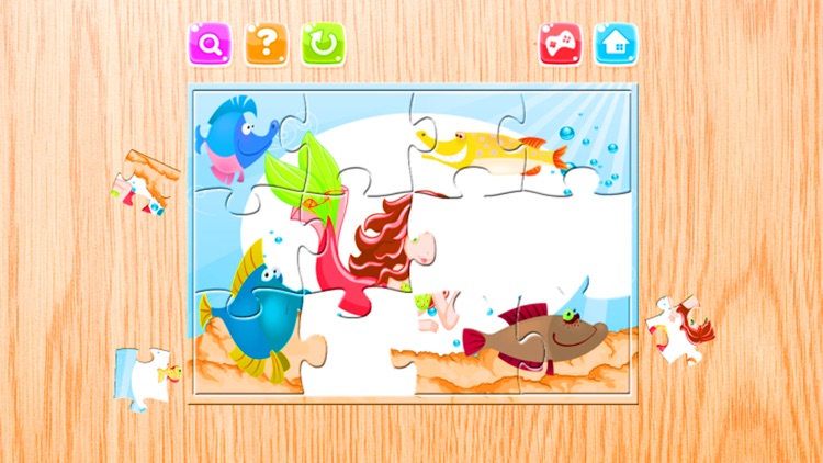Cartoon Mermaid Jigsaw Puzzles Collection HD