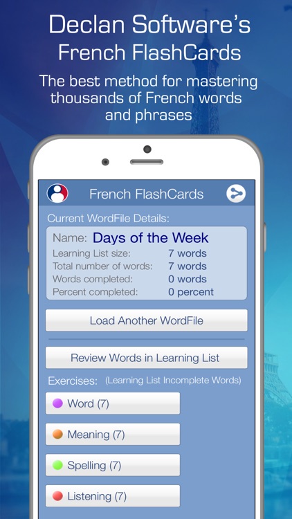 Declan French FlashCards