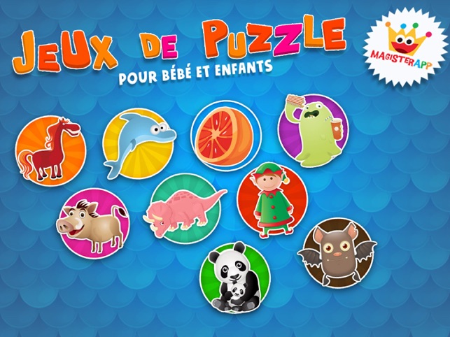 Jeux de Puzzle: pour bébé et Enfants gratuit dans l'App Store