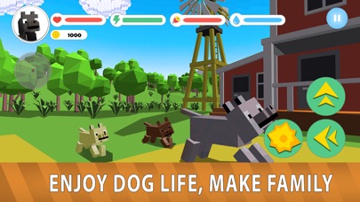 Blocky Dog: Farm Survival Full Screenshot 3