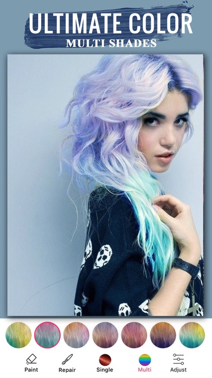 Best Hair Color Changer App-hair color dye app