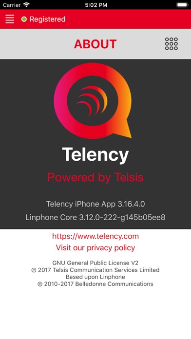 Telency SIP Client screenshot 4
