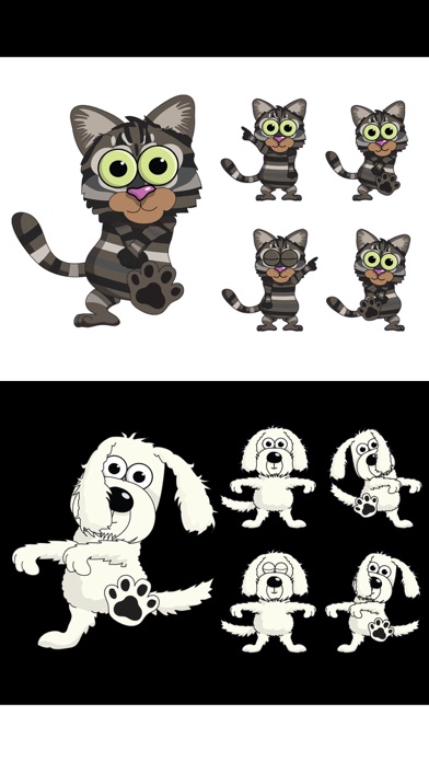 Dancing Pets Animated Stickers Screenshot 4 - AppWisp.com