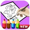 Coloring Dinosaurs for Kids-Easy Educational Games