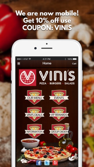 Vini's Pizza(圖1)-速報App