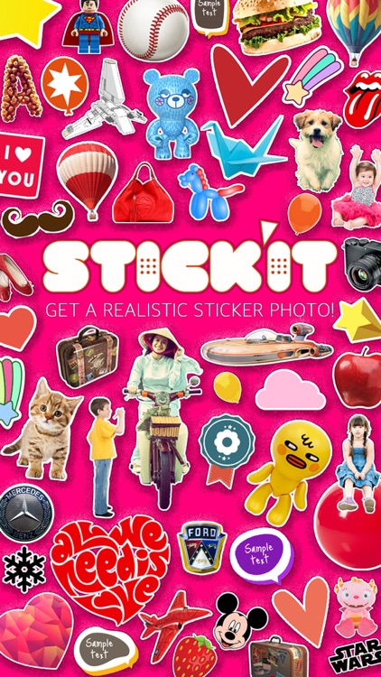 Stick'It - cutout & collage