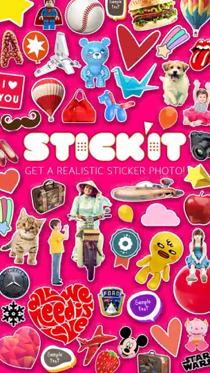 Captura de pantalla de Stick'It - Cutout & Collage en iPhone 1