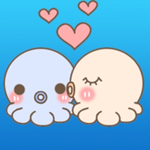 Cutie Octopuses Stickers icon