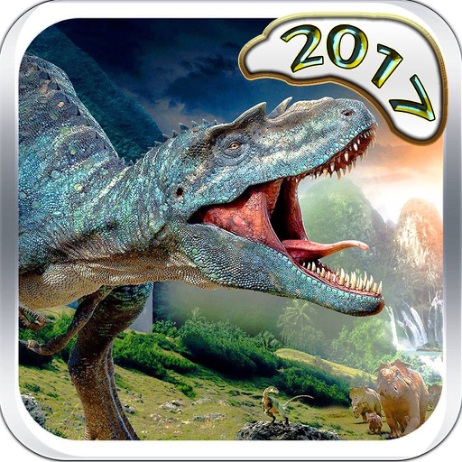 2K17 Dinosaur Hunt Park 3D Pro icon