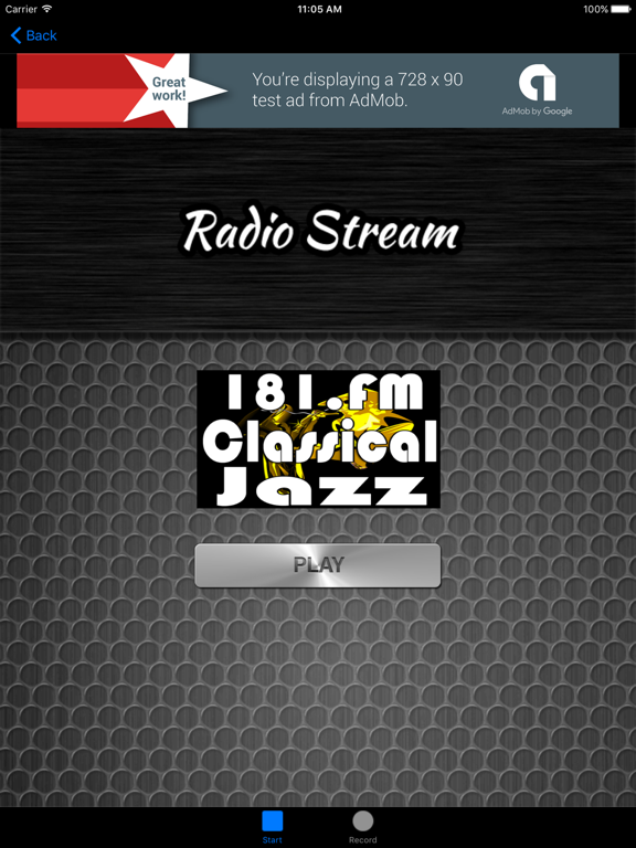 Screenshot #6 pour Radio Jazz Stations