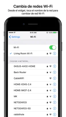 Screenshot 4 Wifi Widget - See, Test, Share iphone
