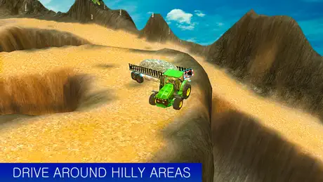Off-Road Tractor Driving Sim3D