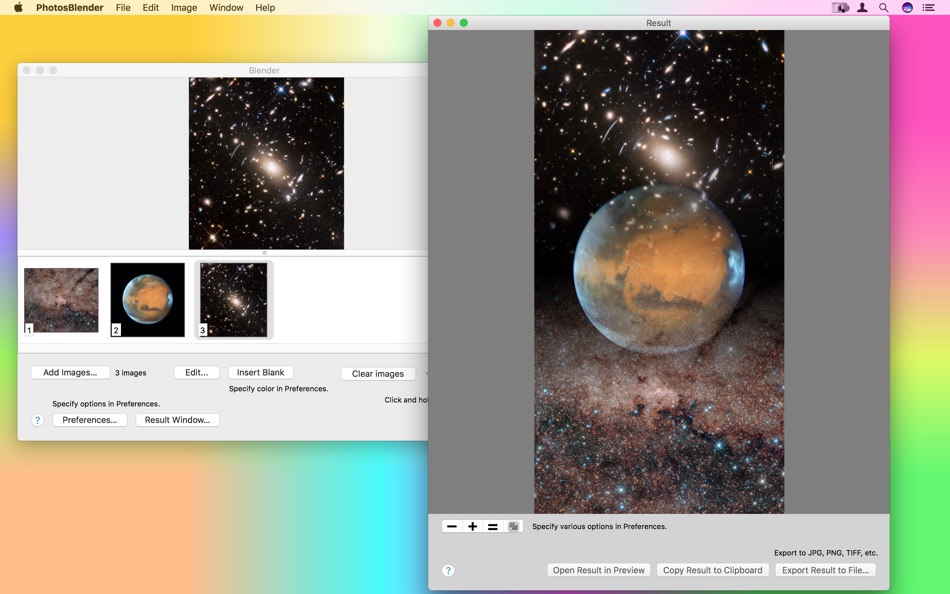#4. PhotosBlender - Image Blending (macOS) بواسطة: Limit Point Software