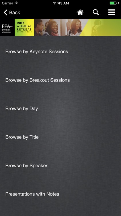 FPA Annual Retreat 2017