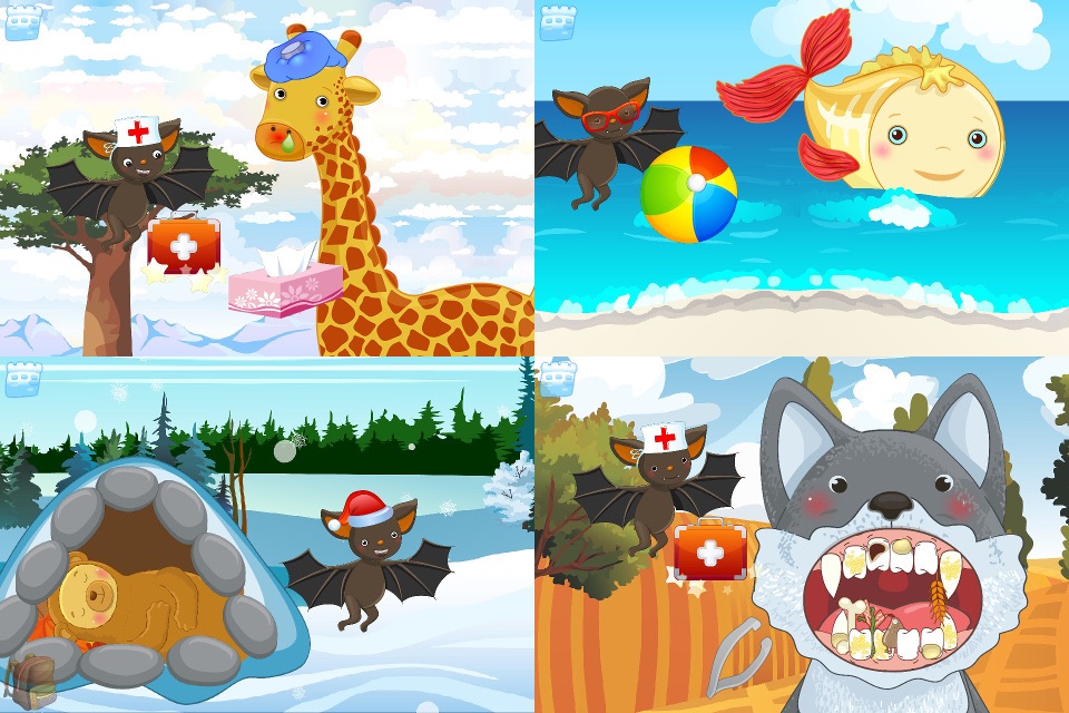 Animal doctor games for kids screenshot 3