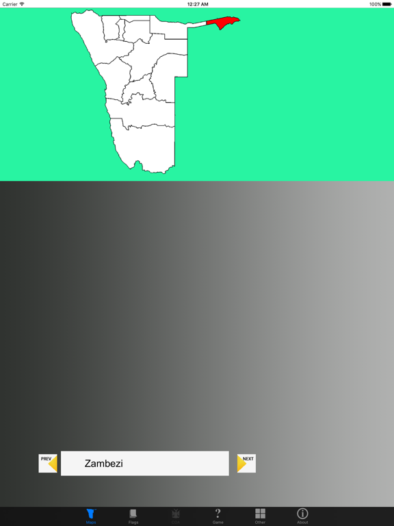 Screenshot #4 pour Namibia Region Maps and Capitals