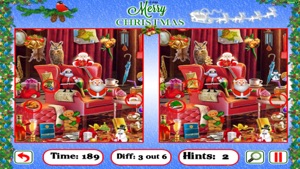 Christmas Find The Difference: Spot The Difference screenshot #4 for iPhone