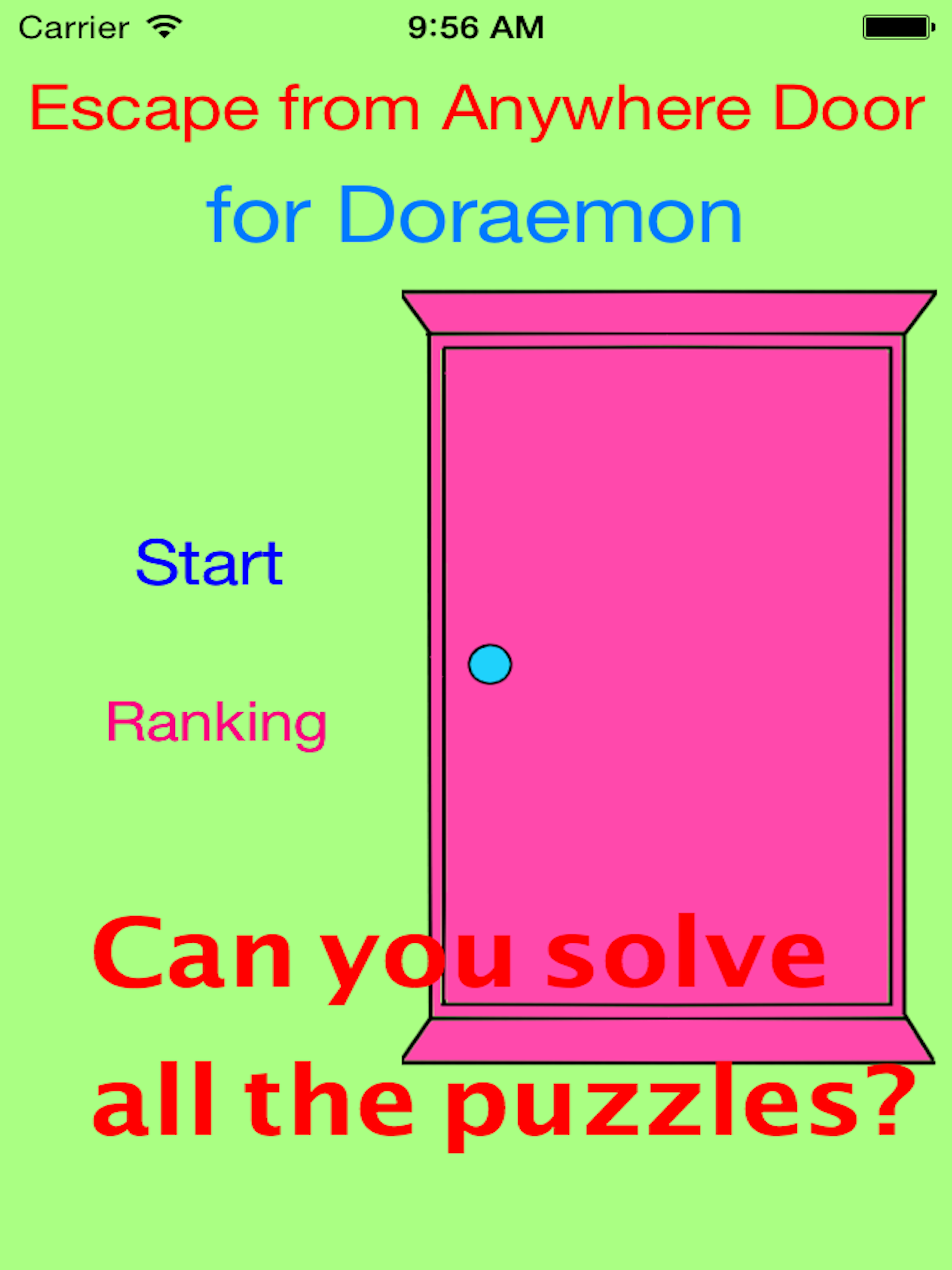 Escape from Anywhere Door