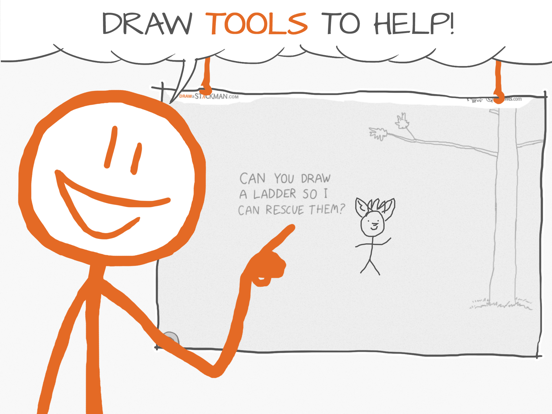 Draw A Stickman: Episode 2 Pro iPad app afbeelding 2