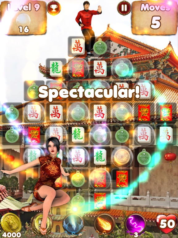 Screenshot #5 pour Chinese New Year - mahjong tile majong games free