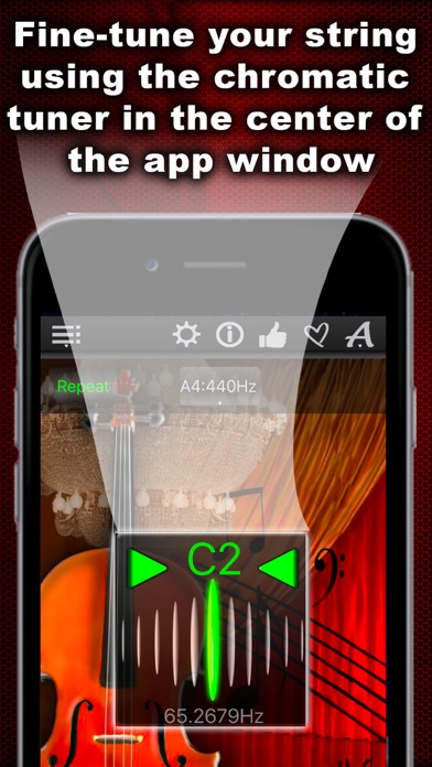 Easy Cello Tuner screenshot