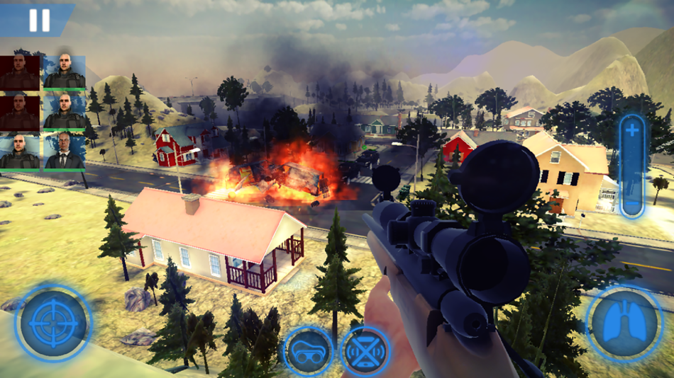 #1. OneShot: Sniper Assassin (iOS) 由: Duhnich Dmitrij