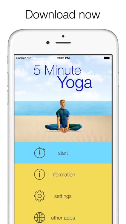 5 Minute Yoga - quick workouts for flexibility screenshot-4