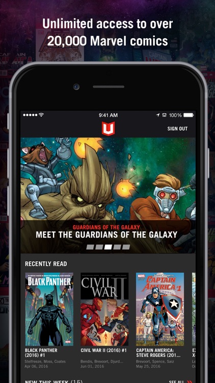 Marvel Unlimited Comics