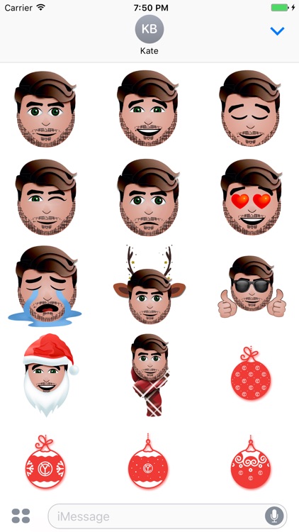 Chris Young Holiday Emojis