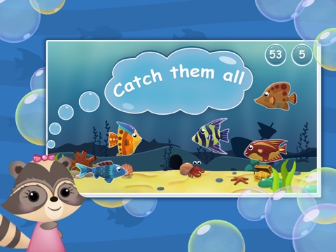 Candy Raccoon: Fishing for Kidsのおすすめ画像4