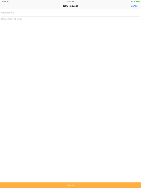 Service Café iPad screenshot 4 - Business app