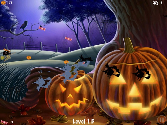 Screenshot #4 pour Throw Witch: Halloween Pumpkin