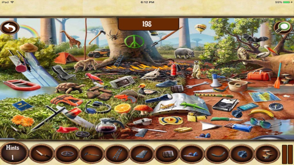 #2. Free Hidden Object:Photo Party Hidden Objects (iOS) Podle: Krunal Bhavsar