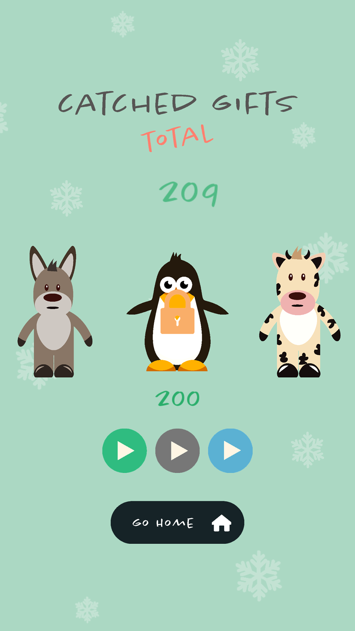 Santa's Jumping Game - Friends Challenge Free screenshot 3