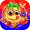 Matching game fruits colorful five kinds of exciting players to enjoy