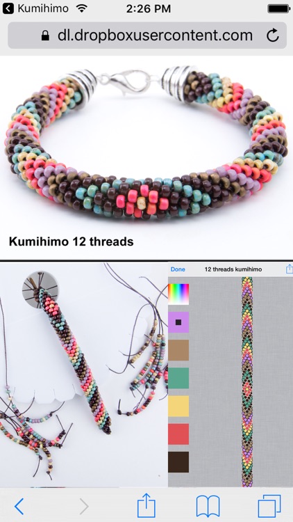 Kumihimo bead designer Lite screenshot-3