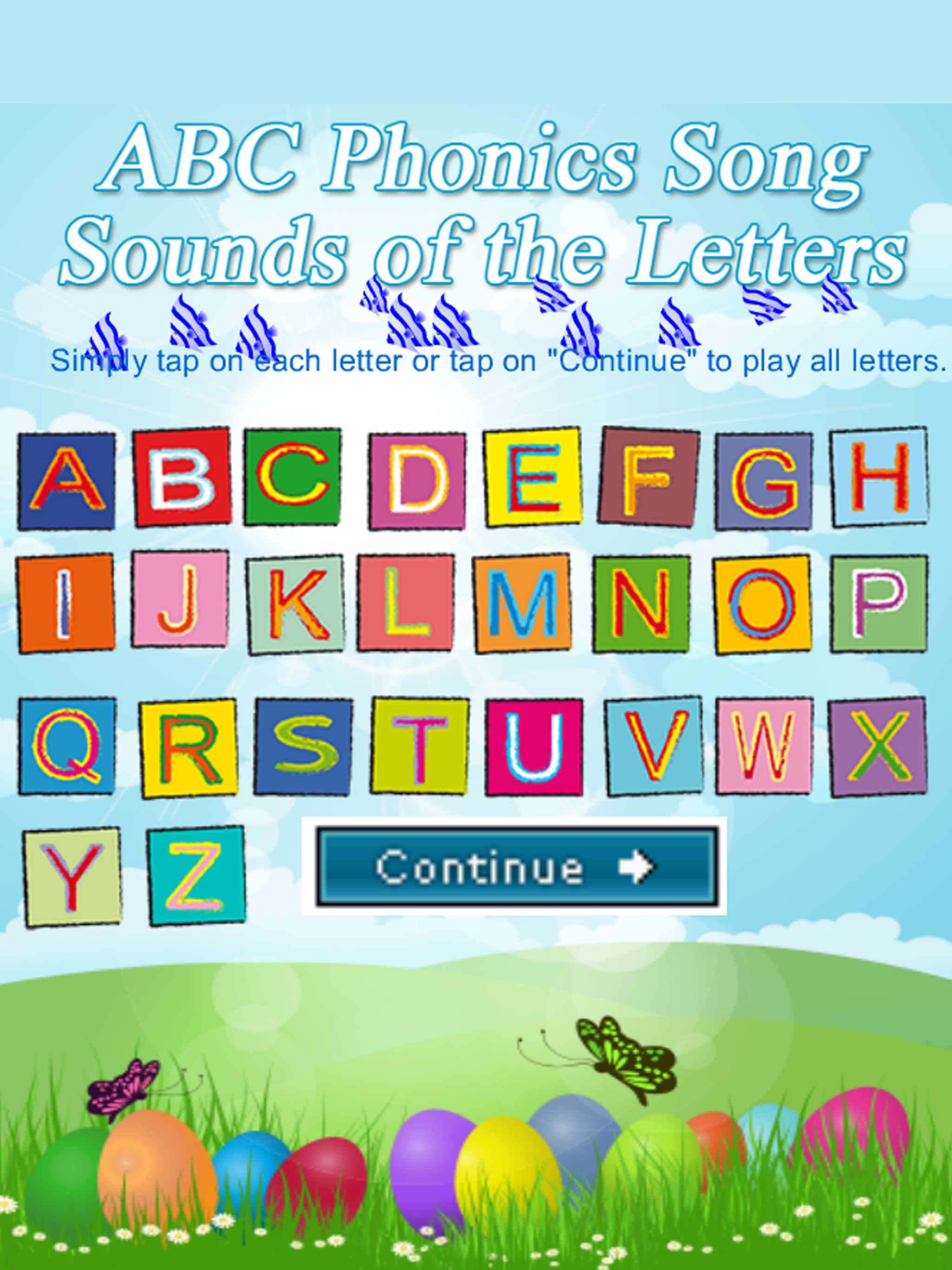 Learn Letters And Phonics Sound with Alphabet Song screenshot 4