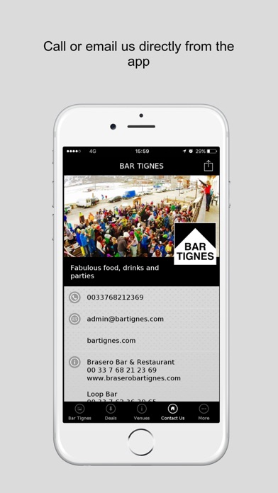Screenshot #1 pour BAR TIGNES