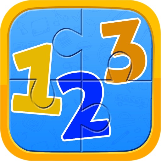 Preschool Kids Number Puzzles