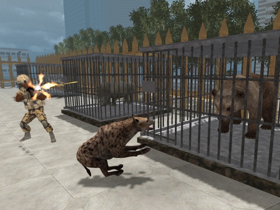 Screenshot #4 pour Hyène Rampage : Sauvage Animal Simulateur 2017