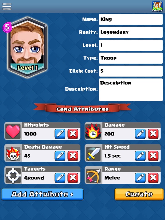 Card Maker with Cheats for Clash Royale | Apps | 148Apps