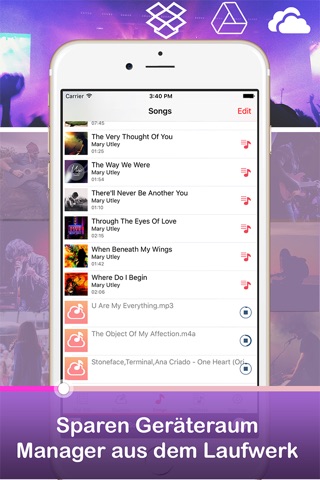 MusicLoad - Mp3 Music Player for Cloud screenshot 3