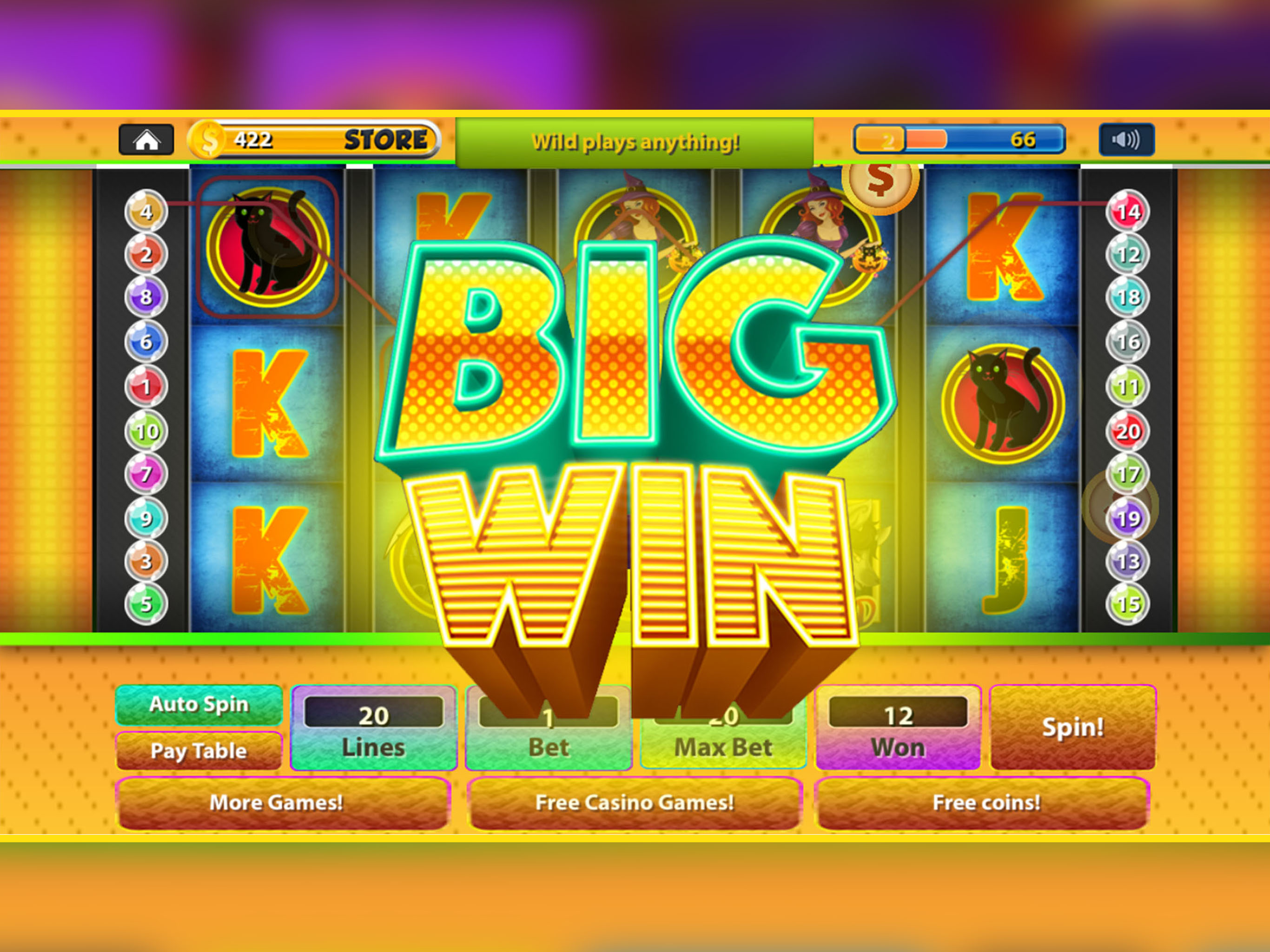 Witches Riches Slots - Play Free Vegas Casino screenshot 5