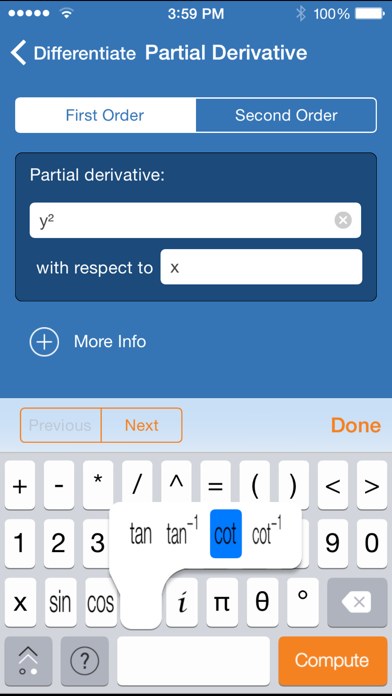 Screenshot #2 pour Wolfram Multivariable Calculus Course Assistant