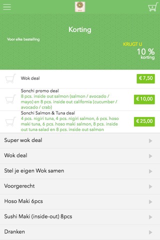 Sonchi Sushi Wok screenshot 2