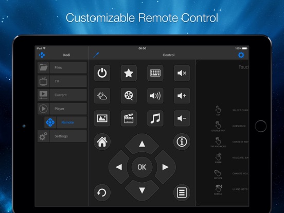 Screenshot #6 pour Flex Remote for Kodi